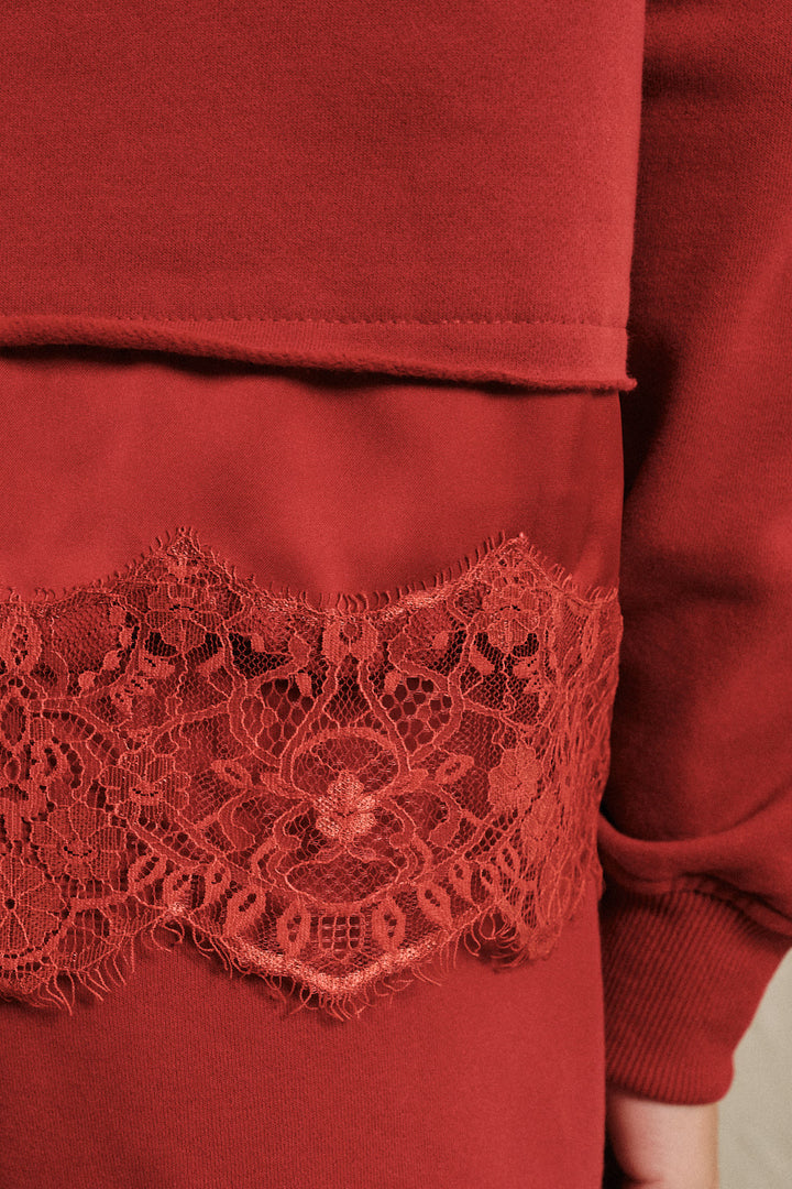 Lace After Hours Sweatshirt