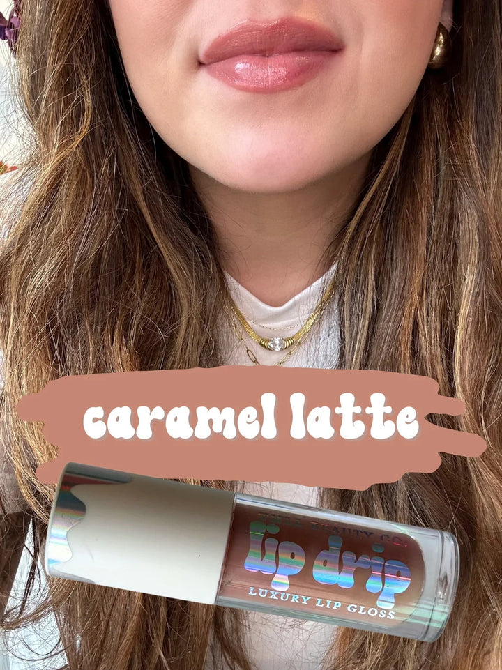 TMLL Lip Drip Luxury Gloss - Carmel Latte