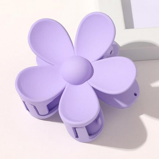 Matte Flower Hair Clip