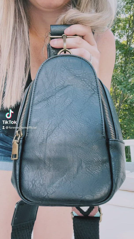 Sling Vegan Leather Purse