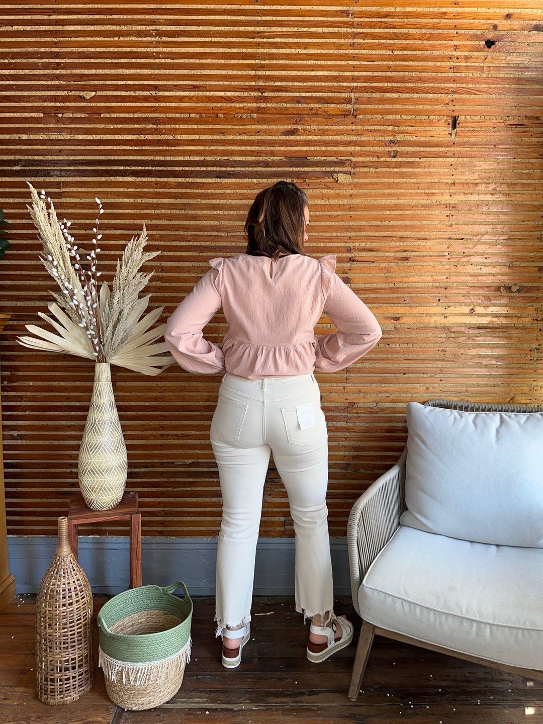 High Rise Crop Flare