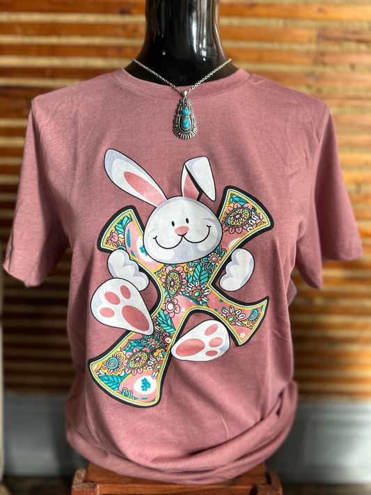 Easter Bunny Cross T-Shirt